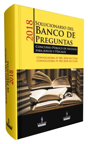 SOLUCIONARIO DEL BANCO DE PREGUNTAS 2018..