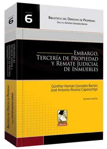 EMBARGO.TERCERÍA DE PROPIEDAD Y REMATE JUDICIAL DE INMUEBLES