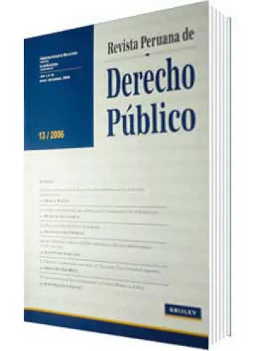 REVISTA PERUANA DE DERECHO PÚBLICO 13