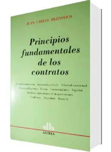 PRINCIPIOS FUNDAMENTALES DE LOS CONTRATOS