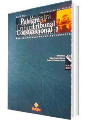 PALESTRA DEL TRIBUNAL CONSTITUCIONAL 3, AÑO 2007