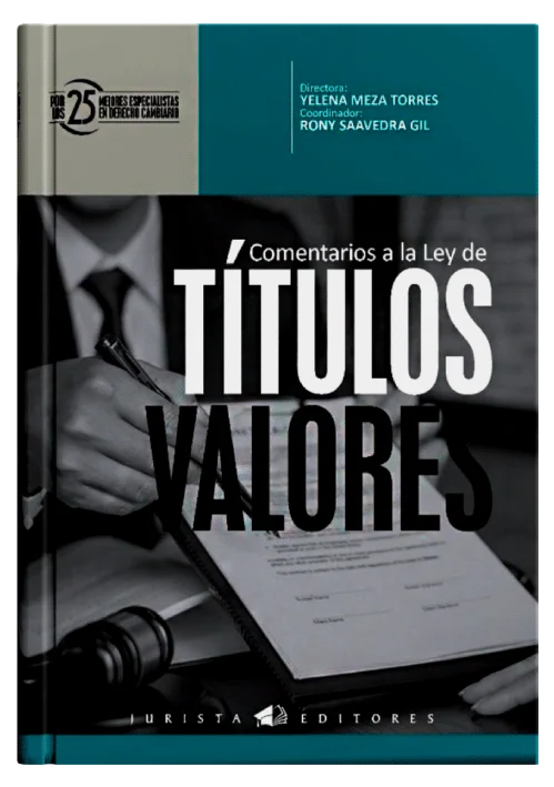 COMENTARIOS A LA LEY TÍTULOS VALORES