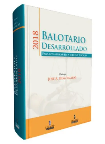 BALOTARIO DESARROLLADO 2018 - Para los a..