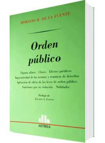ORDEN PÚBLICO..