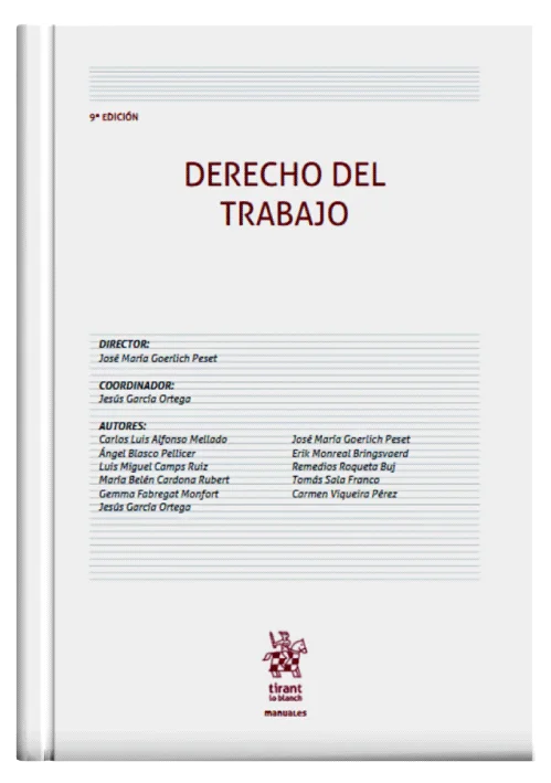 DERECHO DEL TRABAJO - 9ª Edición