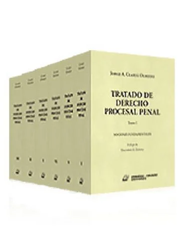 TRATADO DE DERECHO PROCESAL PENAL 8 TOMO..
