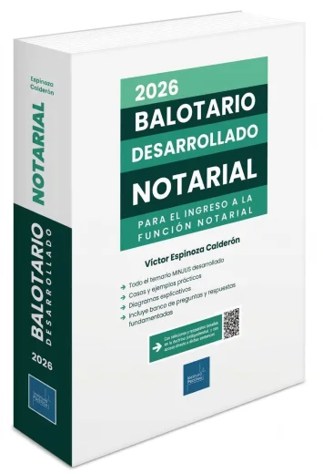 Balotario Desarrollado Notarial 2026   ..