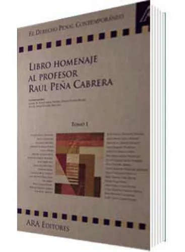 EL DERECHO PENAL CONTEMPORÁNEO TOMO I Y II