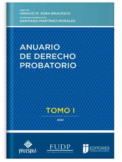 ANUARIO DE DERECHO PROBATORIO tomo I