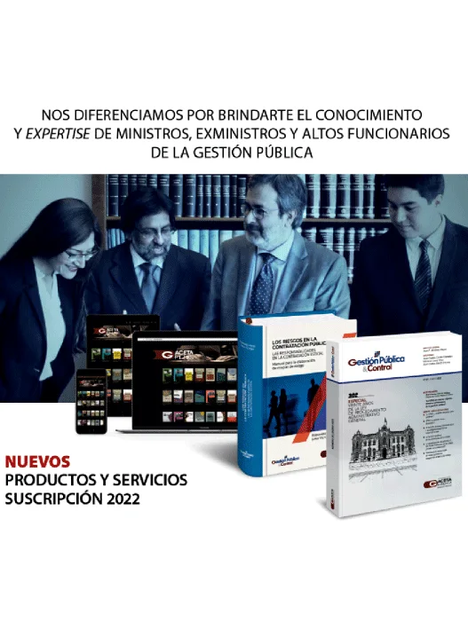 SUSCRIPCIÓN DE GESTIÓN PÚBLICA & CONTROL 2022