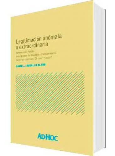 LEGITIMACIÓN ANÓMALA O EXTRAORDINARIA