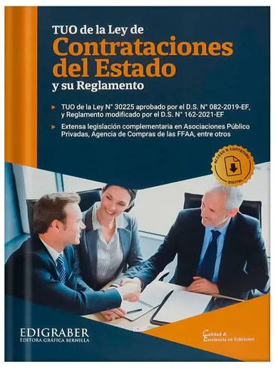 TUO DE LA LEY DE CONTRATACIONES DEL ESTADO Y SU REGLAMENTO