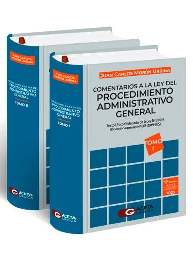 COMENTARIOS A LA LEY DEL PROCEDIMIENTO ADMINISTRATIVO 2 TOMOS 2023
