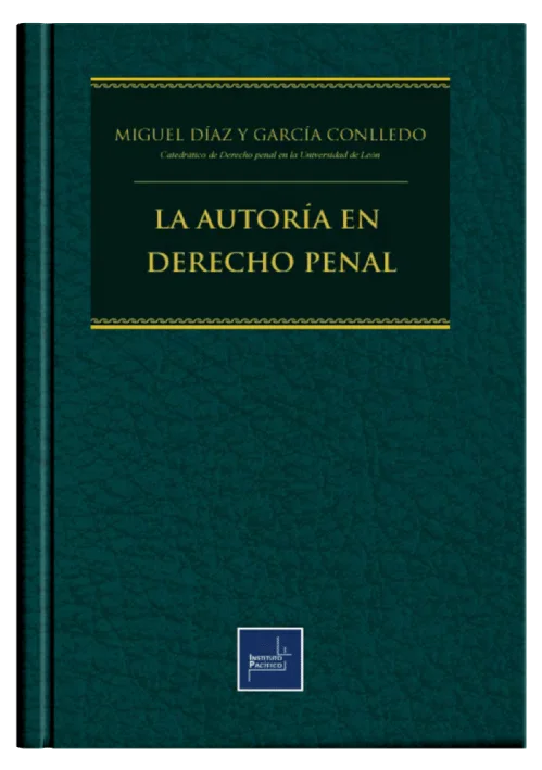 LA AUTORÍA EN DERECHO PENAL