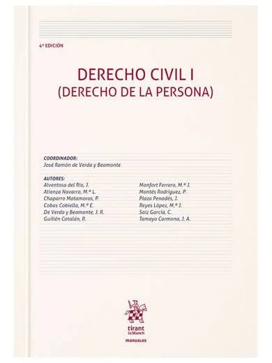 Derecho Civil I (Derecho de la Persona) ..