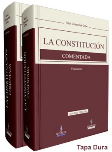 LA CONSTITUCION COMENTADA (2 volumenes /..
