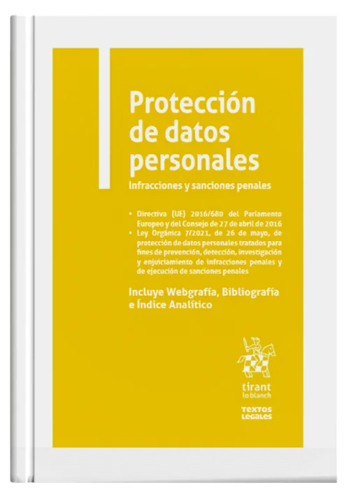 PROTECCIÓN DE DATOS PERSONALES - Infracciones Y Sanciones Penales