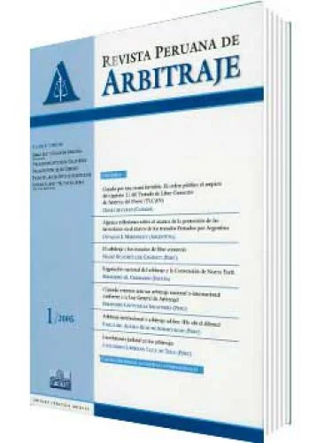 REVISTA PERUANA DE ARBITRAJE, 1