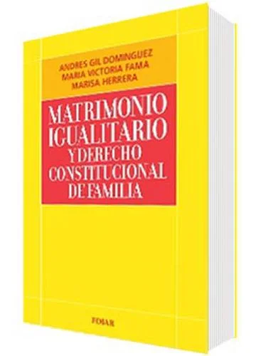 MATRIMONIO IGUALITARIO Y DERECHO CONSTIT..