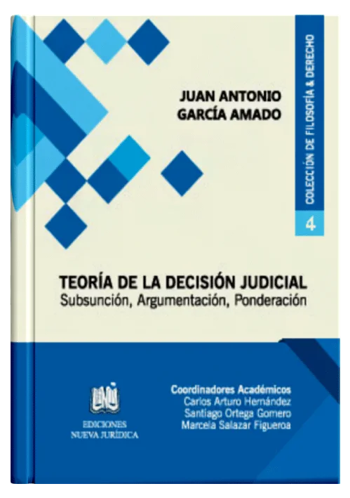 TEORÍA DE LA DECISIÓN JUDICIAL, SUBSUNCION, ARGUMENTACIÓN, PONDERACIÓN (Tomo 4)