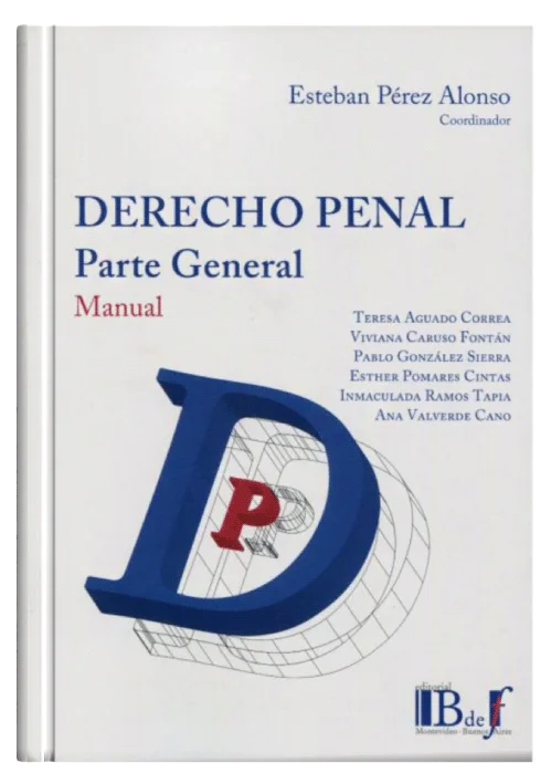 DERECHO PENAL Parte general. Manual..
