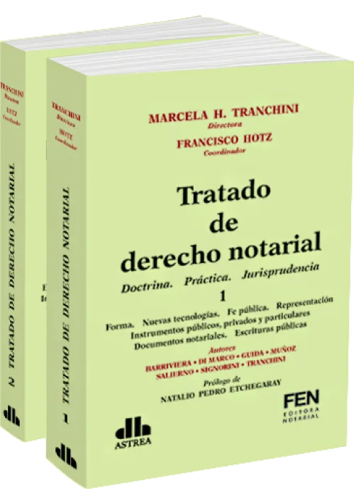 TRATADO DE DERECHO NOTARIAL 2 tomos..