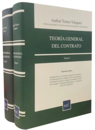 TEORÍA GENERAL DEL CONTRATO - 2 TOMOS 