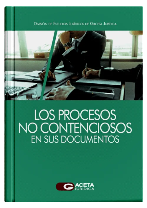LOS PROCESOS NO CONTENCIOSOS EN SUS DOCUMENTOS