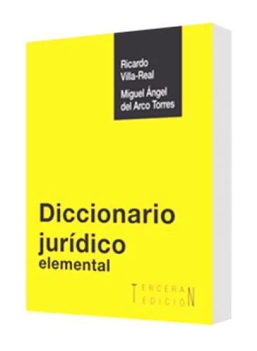 DICCIONARIO JURÍDICO ELEMENTAL