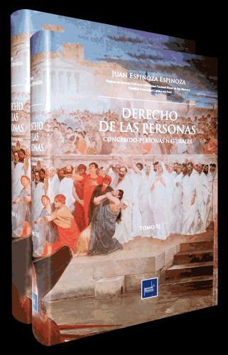 DERECHO DE LAS PERSONAS- 2 Tomos (Juan Espinoza Espinoza) DERECHO DE LAS PERSONAS- 2 Tomos (Juan Espinoza Espinoza)