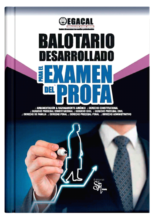 BALOTARIO DESARROLLADO PARA EL EXAMEN DE..