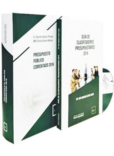 PRESUPUESTO PÚBLICO COMENTADO 2016 + GUIA DE CLASIFICADORES 2016 + CD RO PRESUPUESTO PÚBLICO COMENTADO 2016 + GUIA DE CLASIFICADORES 2016 + CD RO
