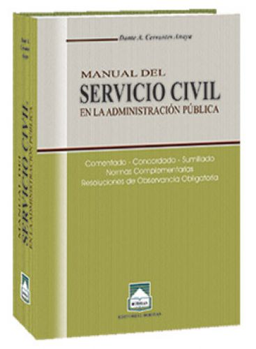 MANUAL DEL SERVICIO CIVIL EN LA ADMINIST..