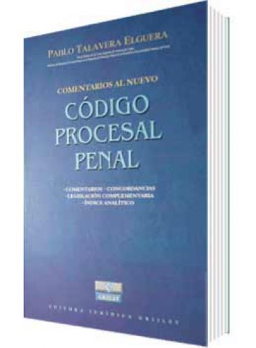 COMENTARIOS AL NUEVO CÓDIGO PROCESAL PENAL