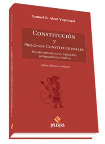 CONSTITUCIÓN Y PROCESOS CONSTITUCIONALE..