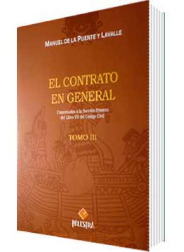 EL CONTRATO EN GENERAL. TOMO 3..