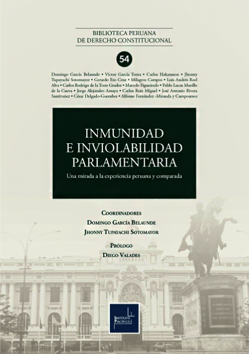 INMUNIDAD E INVIOLABILIDAD PARLAMENTARIA INMUNIDAD E INVIOLABILIDAD PARLAMENTARIA