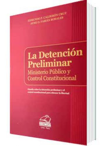 LA DETENCIÓN PRELIMINAR LA DETENCIÓN PRELIMINAR