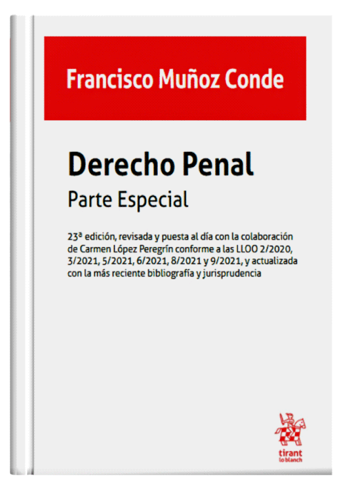 DERECHO PENAL - Parte Especial DERECHO PENAL - Parte Especial