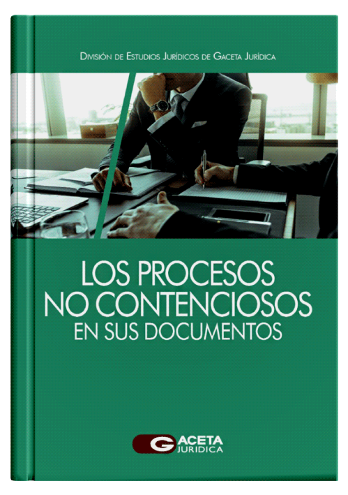 LOS PROCESOS NO CONTENCIOSOS EN SUS DOCUMENTOS LOS PROCESOS NO CONTENCIOSOS EN SUS DOCUMENTOS