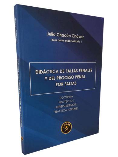 DIDÁCTICA DE FALTAS PENALES Y DEL PROCESO PENAL POR FALTAS