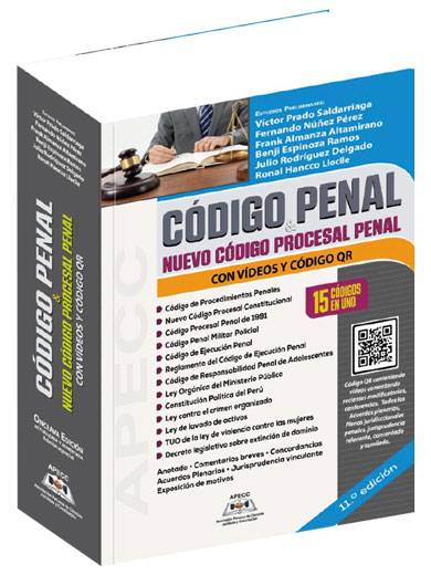 CODIGO PENAL Y NUEVO CÓDIGO PROCESAL PENAL CON VIDEOS Y QR CODIGO PENAL Y NUEVO CÓDIGO PROCESAL PENAL CON VIDEOS Y QR