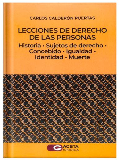 LECCIONES DE DERECHO DE LAS PERSONAS