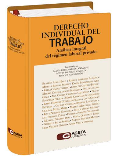 DERECHO INDIVIDUAL DEL TRABAJO Analisis ..