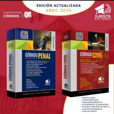 Pack Codigo Civil y Codigo Penal ABRIL 2026