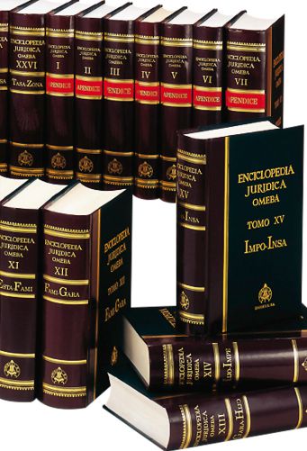 Enciclopedia Jurídica Omeba. 26 tomos + 11 apéndices de actualización Enciclopedia Jurídica Omeba. 26 tomos + 11 apéndices de actualización