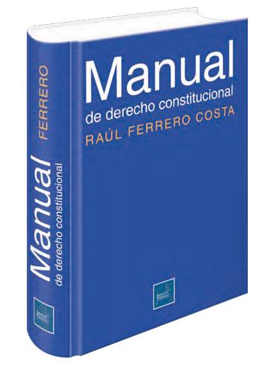 MANUAL DE DERECHO CONSTITUCIONAL..